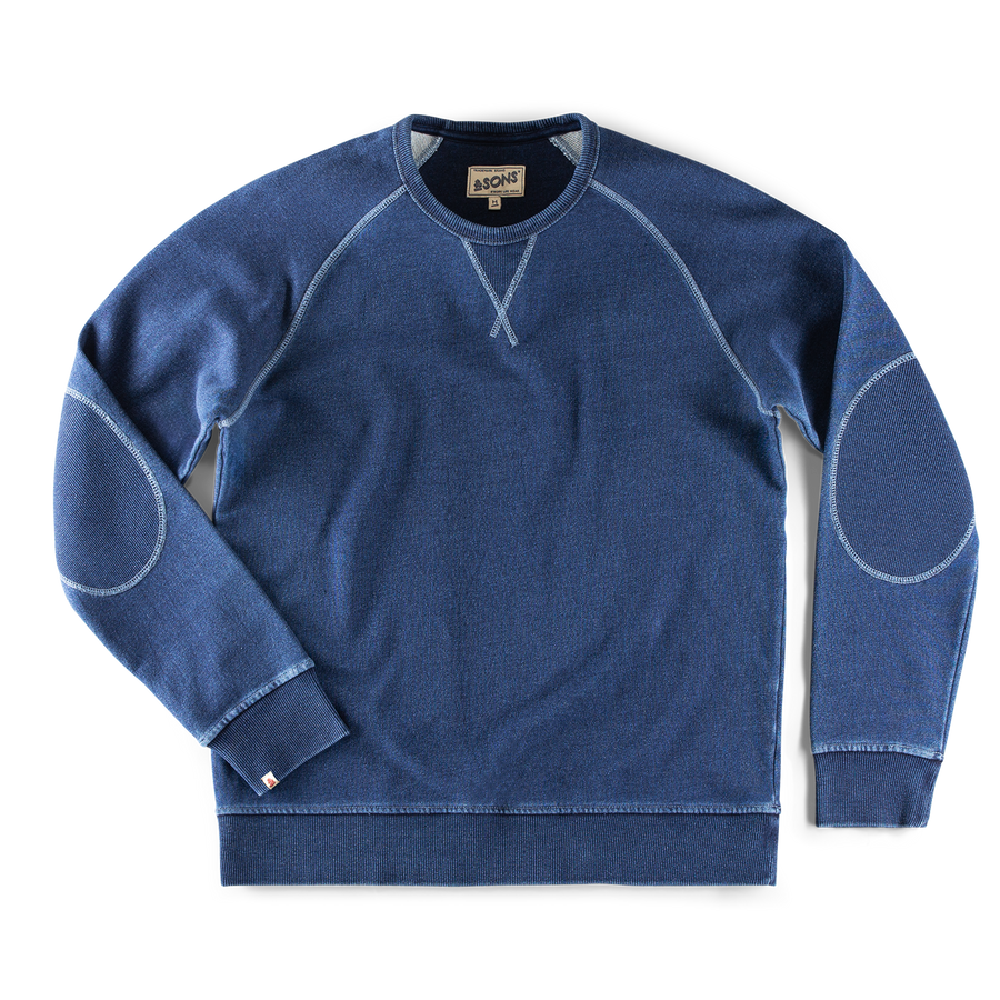 &SONS Ocean Indigo Sweat