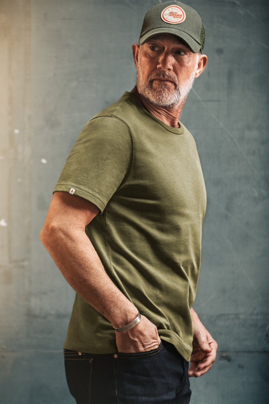 Boxer T-Shirt Olive Green