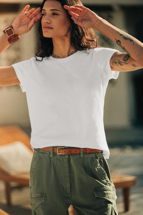 Damsons Classic T-Shirt White