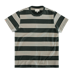 McQueen Burbank Stripe T-Shirt Black/White