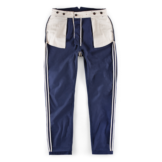 &SONS Hemingway Trousers Midnight Blue