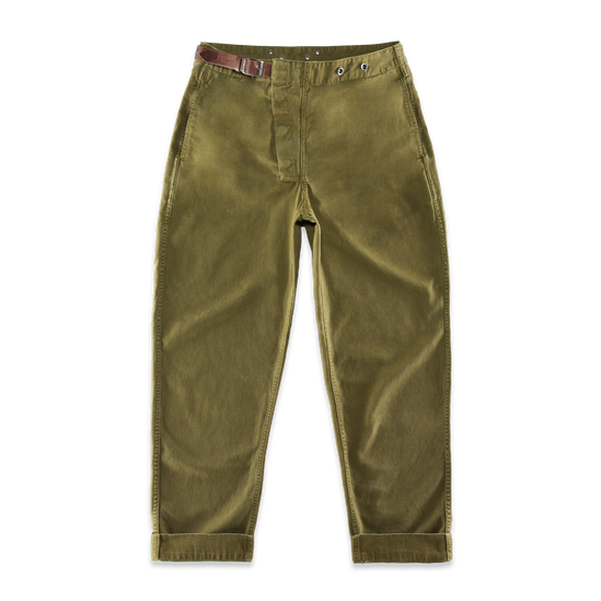 Station Trousers Olive Green