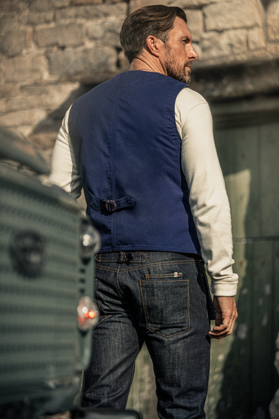 Watson Waistcoat Midnight Blue