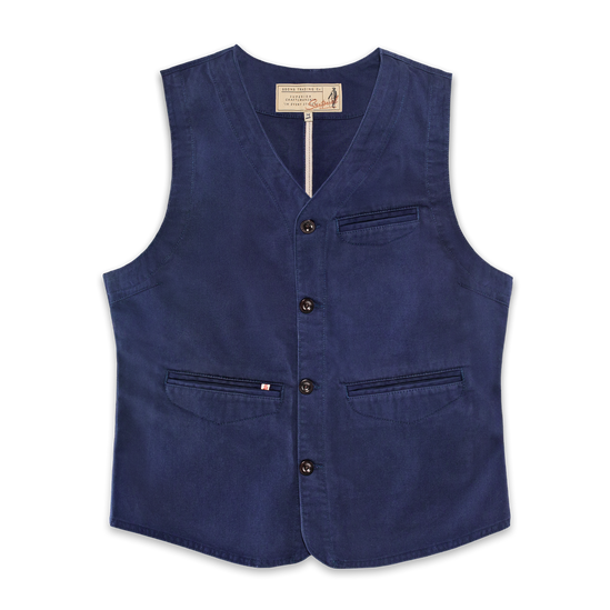 Watson Waistcoat Midnight Blue