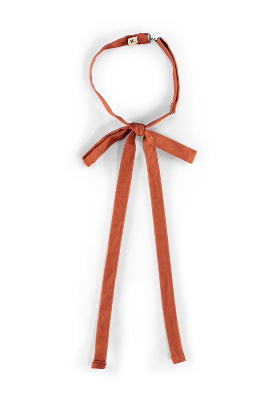Damsons Western Bowtie Burnt Orange