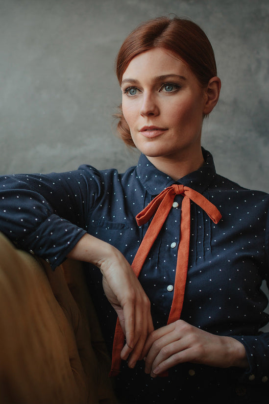 Damsons Western Bowtie Burnt Orange