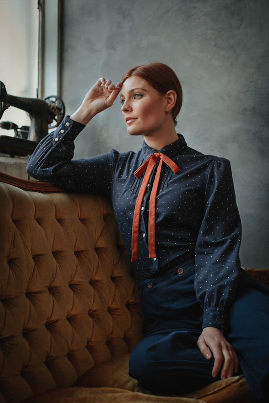 Damsons Western Bowtie Burnt Orange