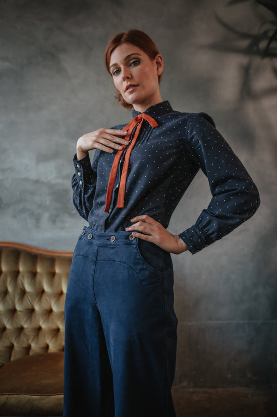 Damsons Western Bowtie Burnt Orange