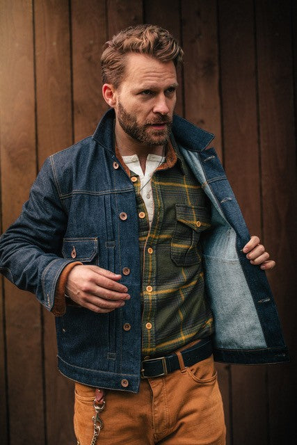 &SONS Open Range Jacket Raw Indigo