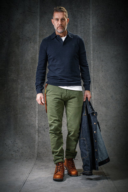 light sage green maxi dress &SONS | Men's Virgil Chino Army Green