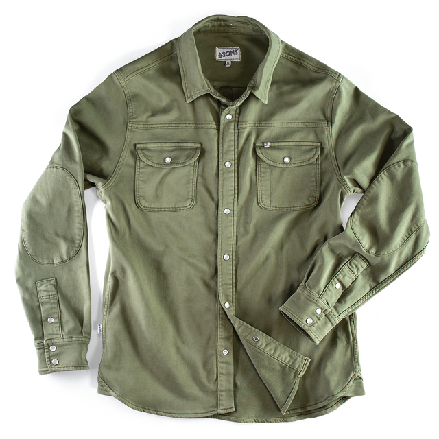 ジャケット・アウター Ron Herman THIRD PARTY TP005 ARMY shirt ワーク ショートスリーブシャツ｜THIRD PARTY(サードパーティー