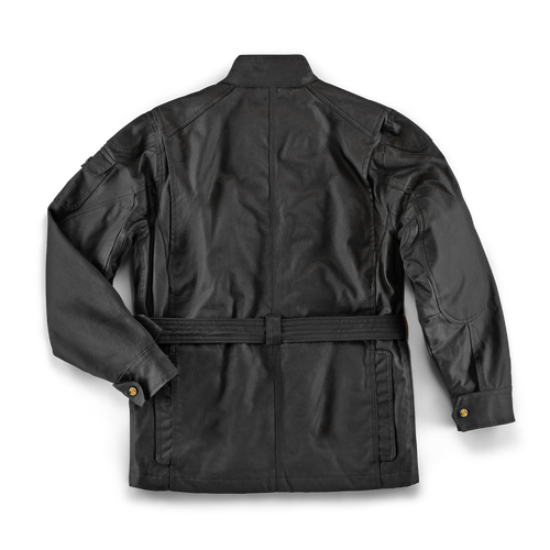 &SONS Black Gold Waxed Jacket