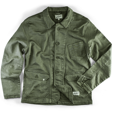 SONS Carver Jacket Versatile Heavy Cotton Army Green Jacket www.andsons.us