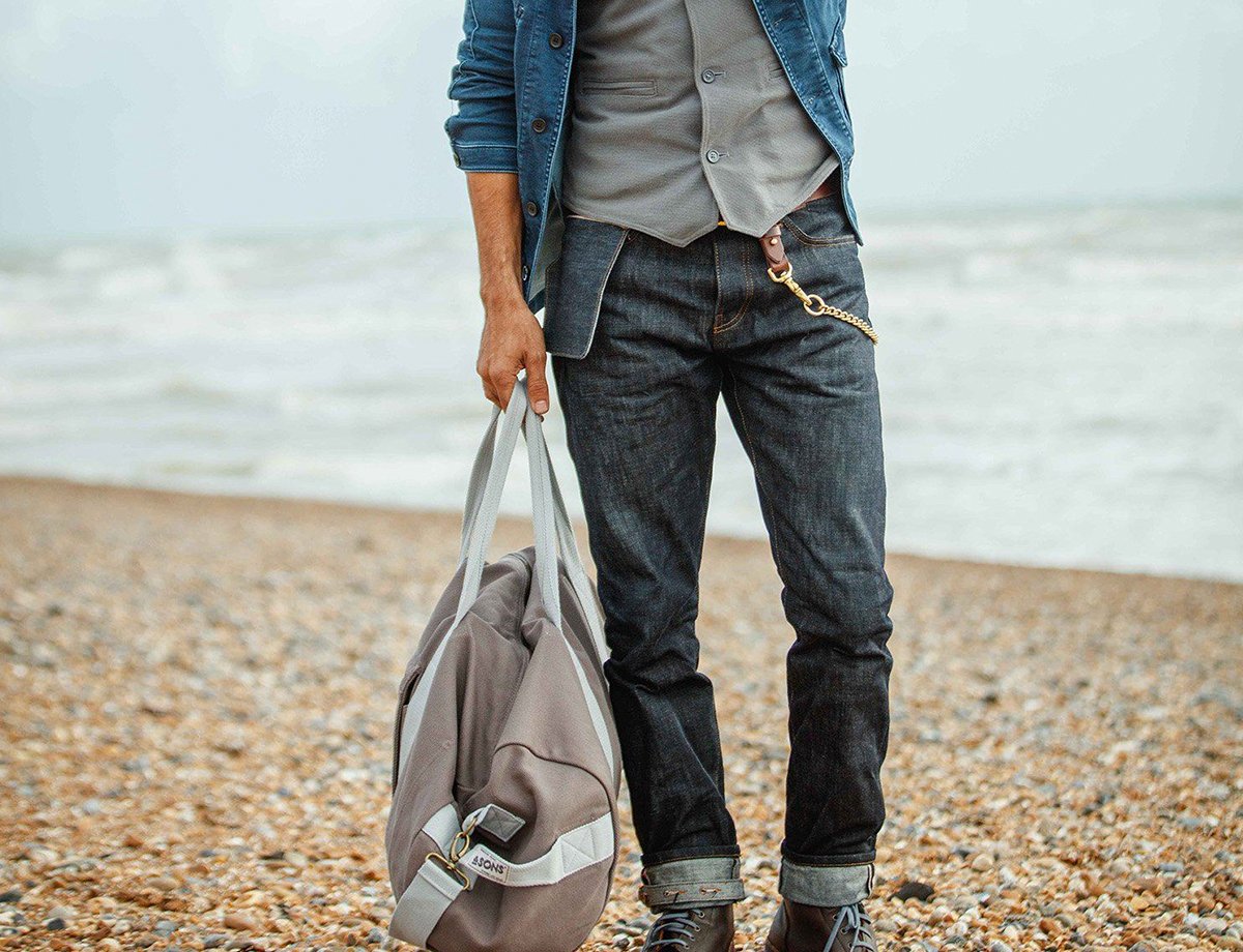 The New Frontier 14oz Selvedge Anti-bac Raw Denim Jeans The New Frontier 14oz Selvedge Anti-bac Raw Denim Jeans