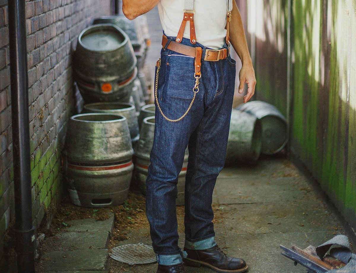 The New Frontier 14oz Selvedge Anti-bac Raw Denim Jeans The New Frontier 14oz Selvedge Anti-bac Raw Denim Jeans