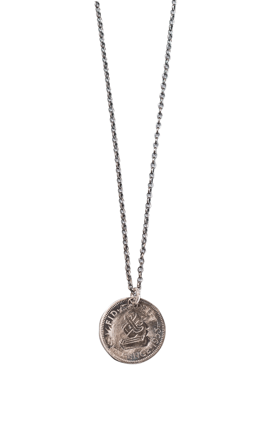 Lucky Sixpence Necklace