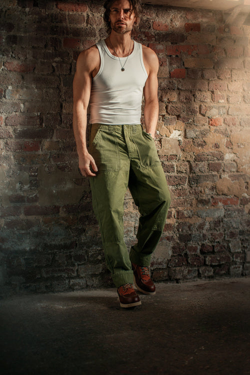 &SONS | Men's Fatigue Pant Army Green | 40 &SONS | Men's Fatigue Pant Army Green | 40