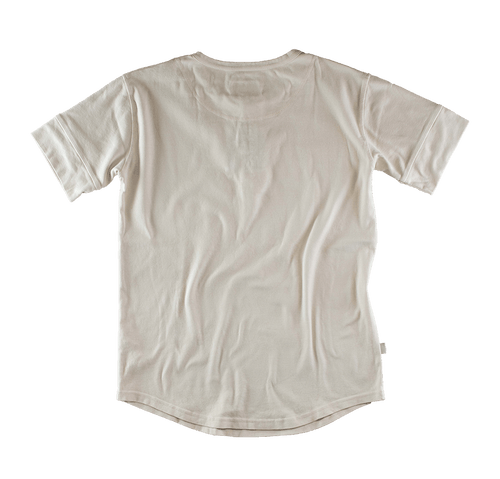 The New Elder Henley Short Sleeve Shirt Raw