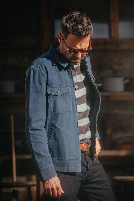 &SONS Papillon T-Shirt Grey Stripe